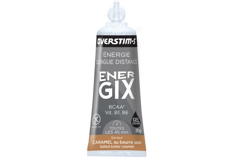 OVERSTIMS Gel Endurance Energix Liquide - caramel au beurre salé