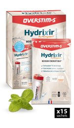 OVERSTIMS Hydrixir 15 sachets - Menthe