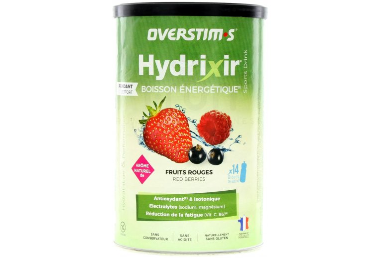 OVERSTIMS Hydrixir 600 g - Fruits rouges