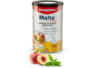 OVERSTIMS Malto Antioxydant 450 g - Thé pêche