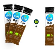 OVERSTIMS Pack de 3 UTMB Bar Bio + 1 offerte - Fèves de cacao/Noix de cajou