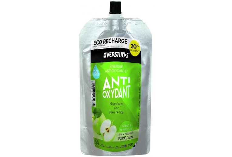 OVERSTIMS Recharge Eco Gel Endurance Antioxydant  250 g - Pomme