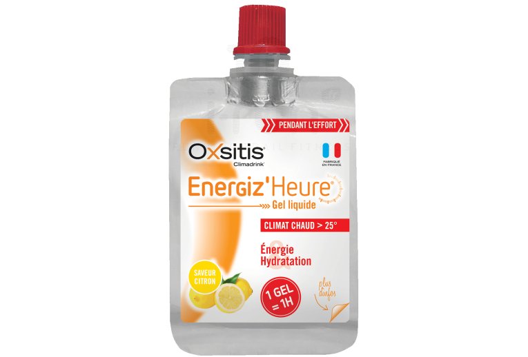 Oxsitis Gel Energiz'Heure Climat Chaud - Citron