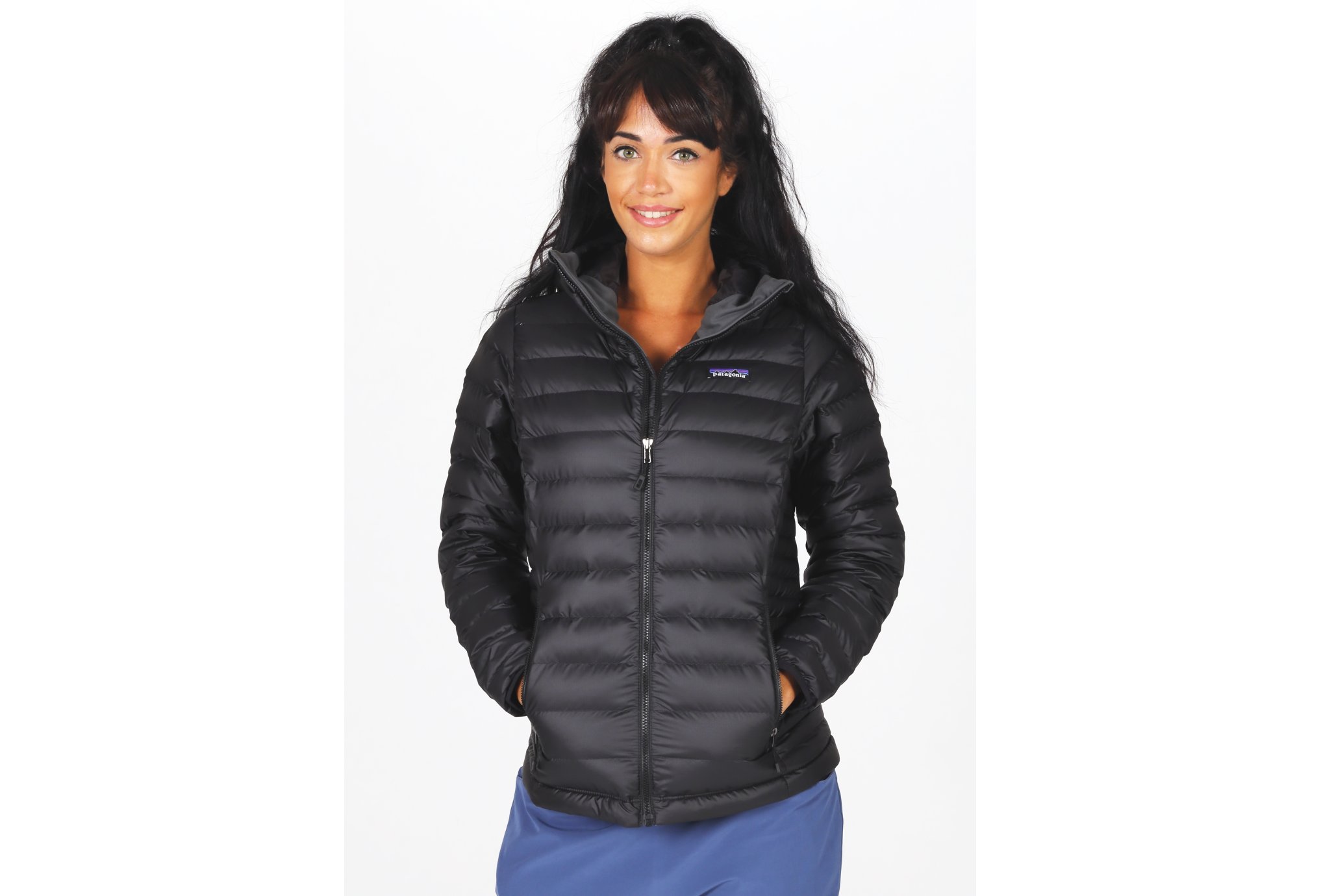 Patagonia Down Sweater Hoody W vêtement running femme