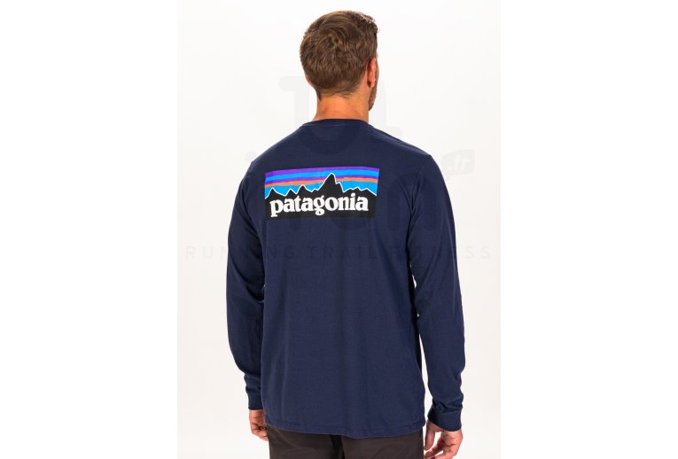 Patagonia camiseta manga larga P-6 Logo Responsibili-Tee
