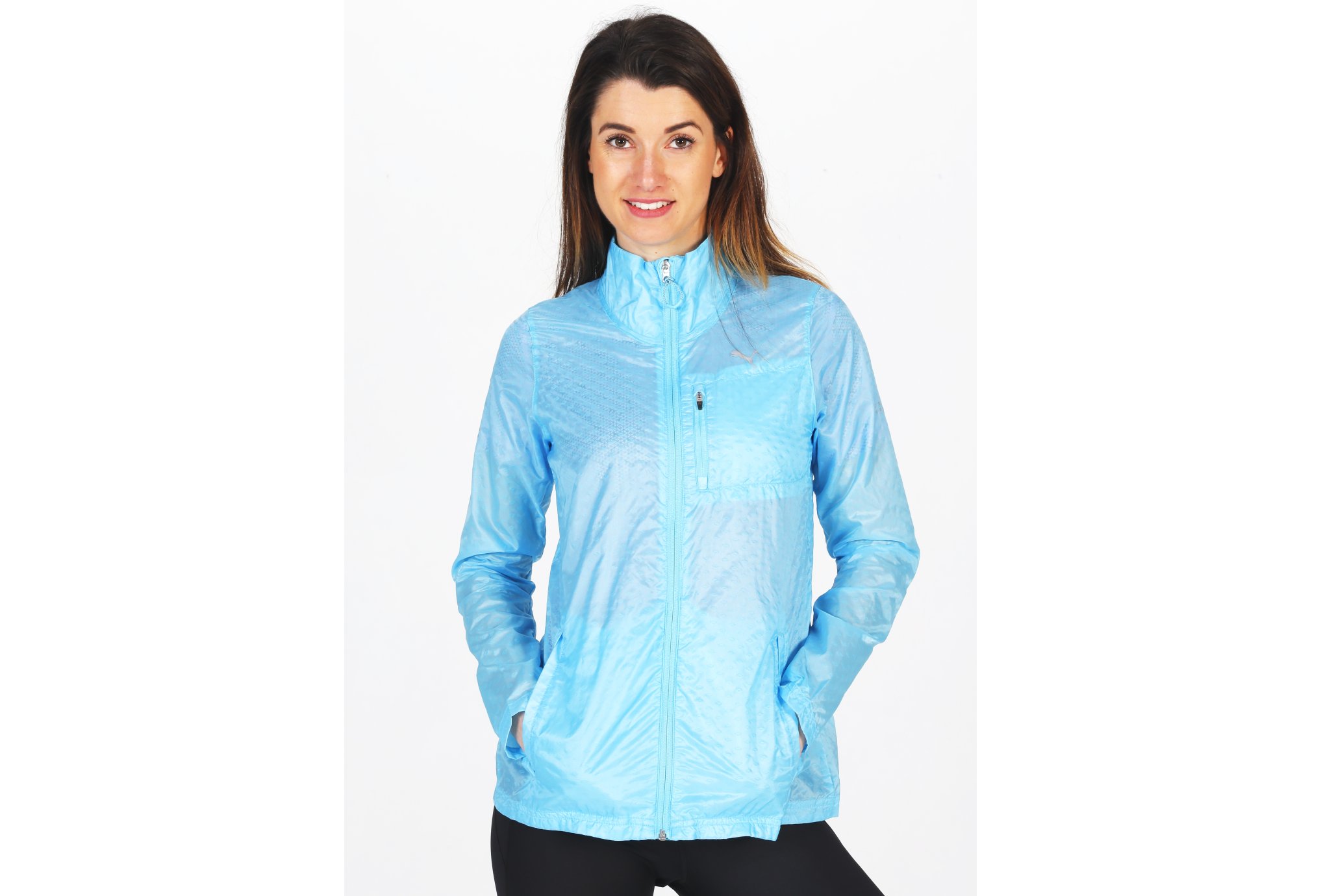 Puma Lite Jacket W vêtement running femme