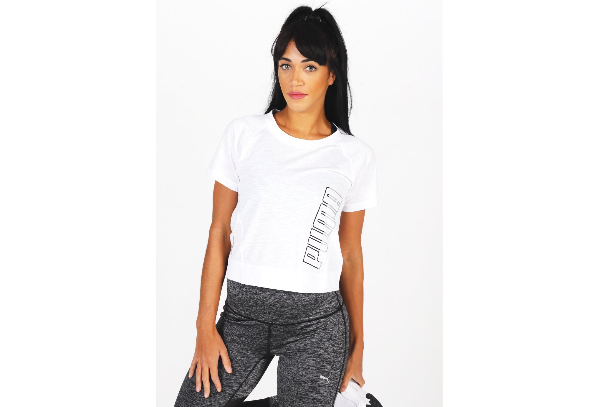 Puma Logo Elastic W vêtement running femme