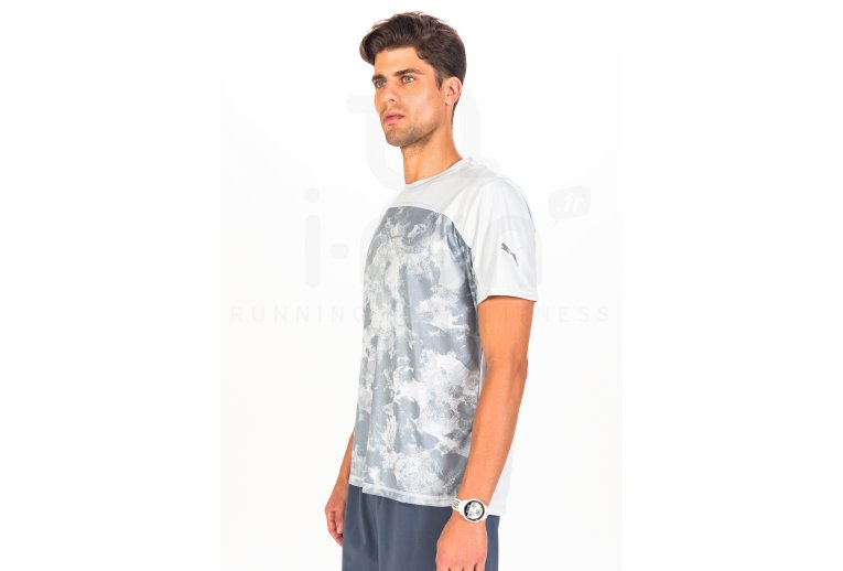 Puma camiseta manga corta Run AOP