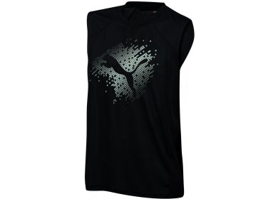 Puma Tee-Shirt Graphic Logo Sleeveless M 