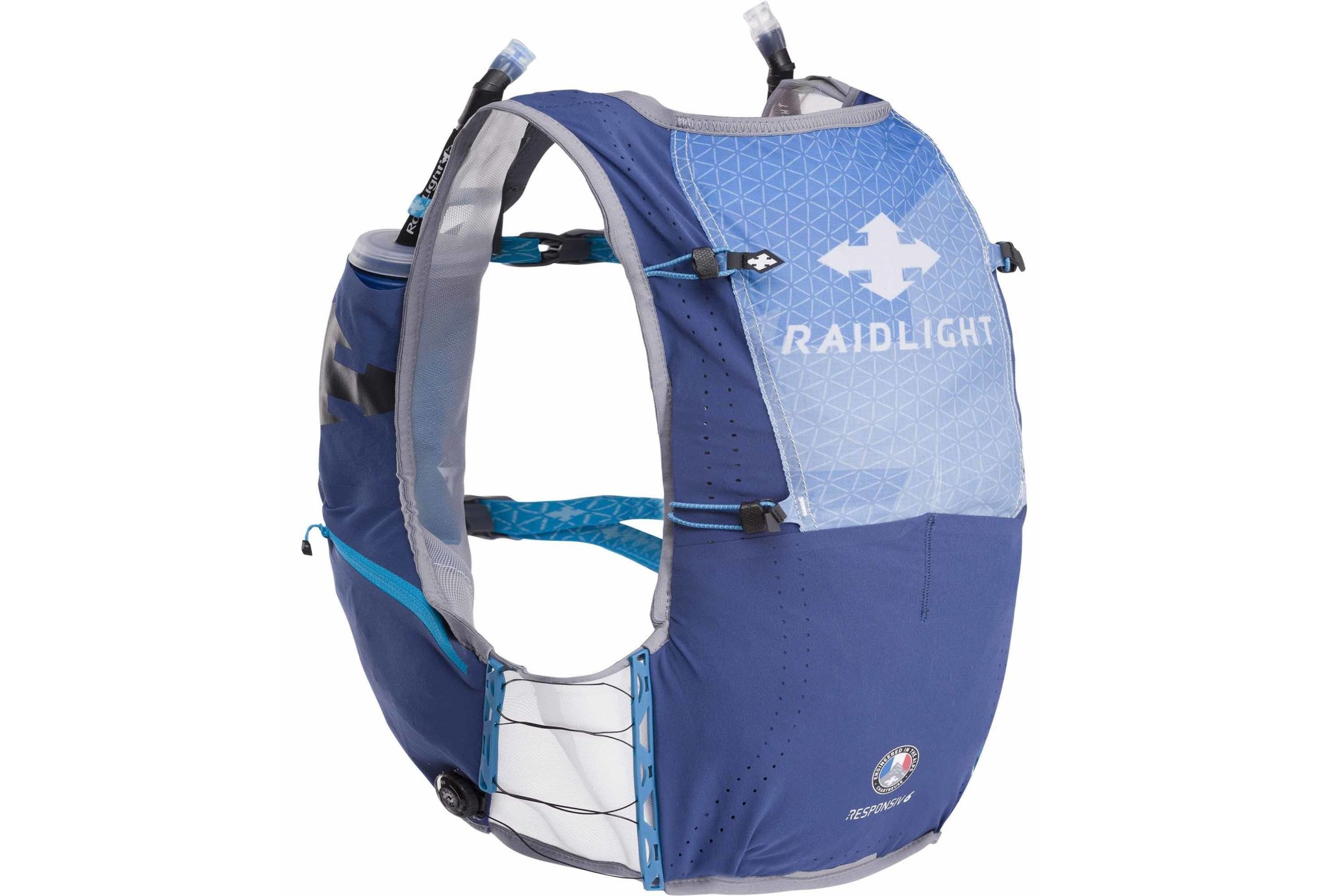 Raidlight Responsiv Vest 6L + 2 EazyFlask 600 mL M Sac hydratation / Gourde