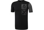 Reebok Camiseta manga corta de Compresi�n  ActivChill Graphic