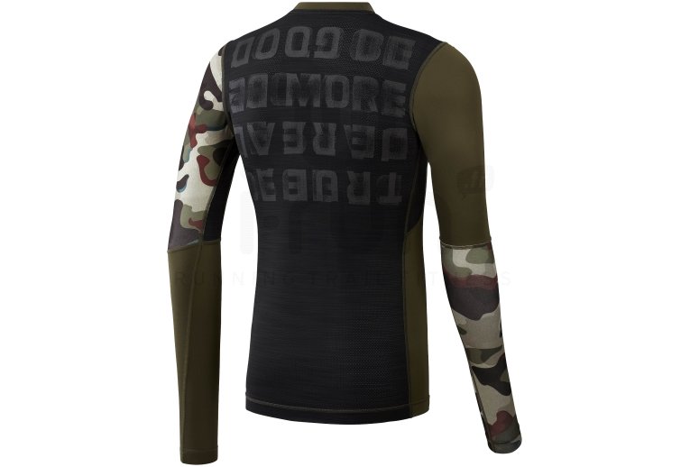 Reebok Camiseta manga larga ActivChill Compression Graphic