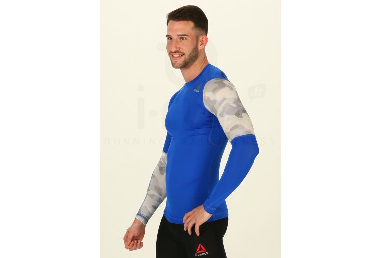 Reebok Camiseta manga larga ActivChill Compression Graphic
