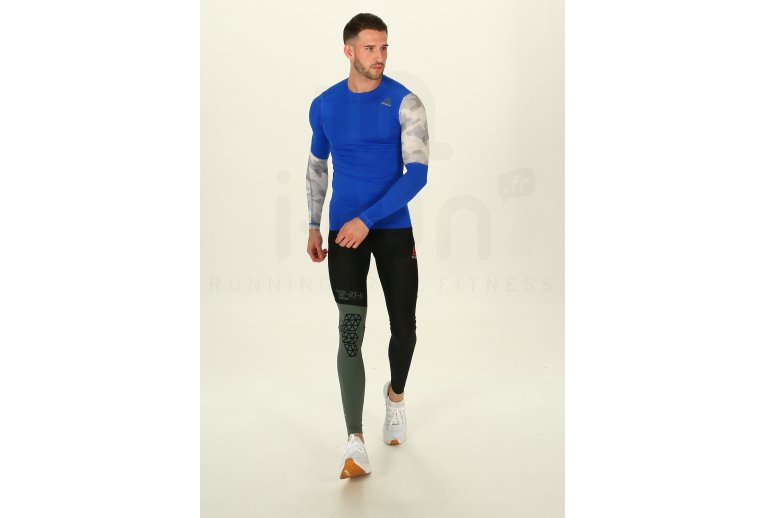 Reebok Camiseta manga larga ActivChill Compression Graphic