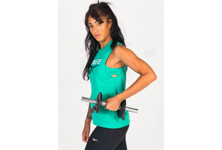 Reebok camiseta sin mangas Athlete Vector