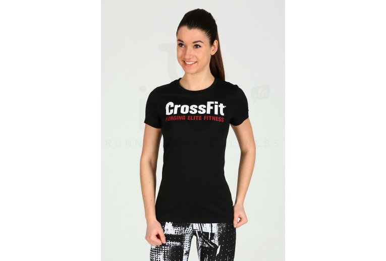 entregar Neuropatía Tiranía Reebok Camiseta manga corta CrossFit FEF en promoción | Mujer Ropa Camisetas  Reebok