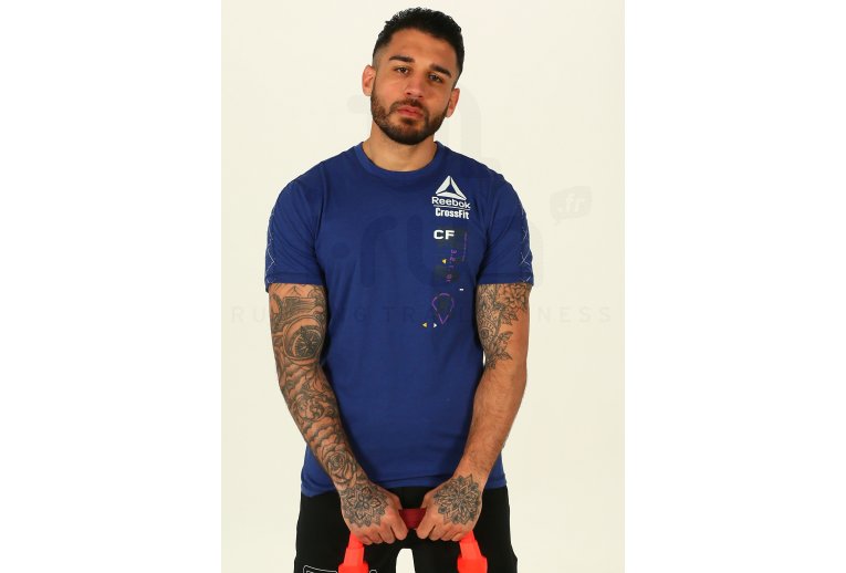 Reebok Camiseta manga corta CrossFit Poly Blend