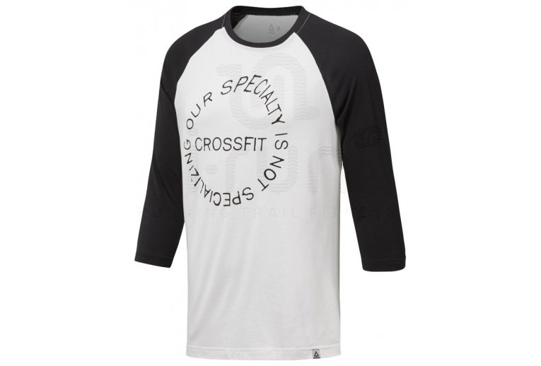 Reebok Camiseta manga 3/4 CrossFit Raglan