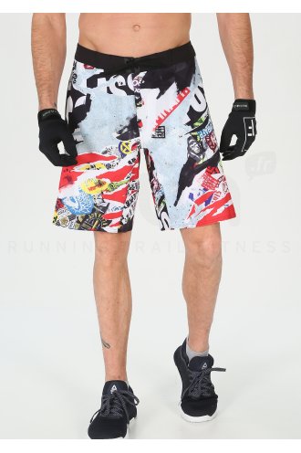 shorts reebok homme blanche