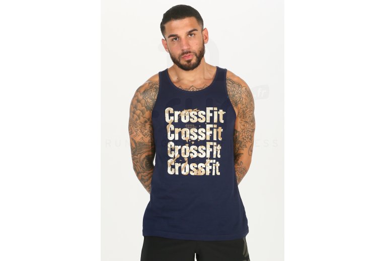 Reebok camiseta de tirantes RC Games Print Logo