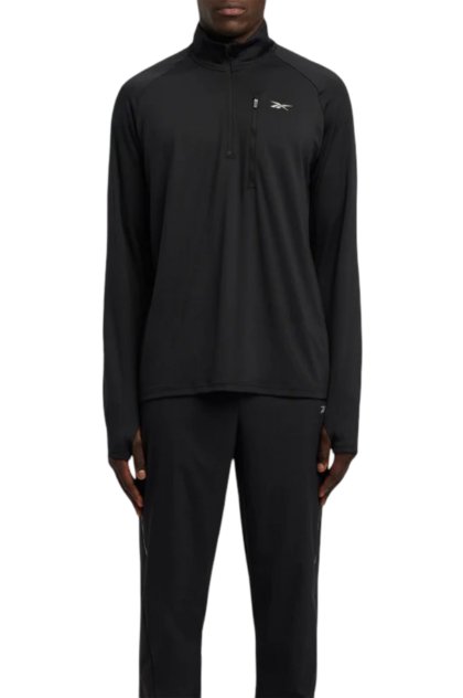 Reebok Running 1/4 Zip Raglan Herren