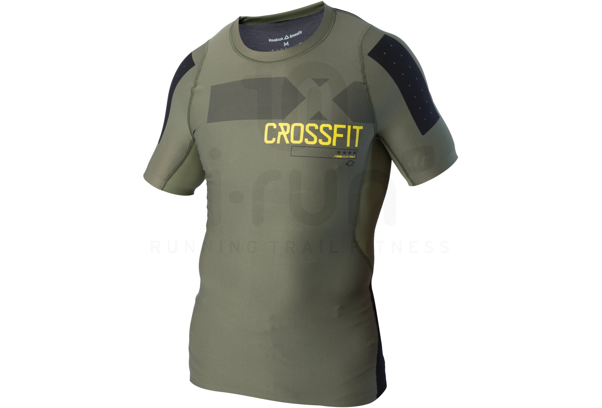 Reebok Men's Crossfit Games Short Sleeve Compression Shirt