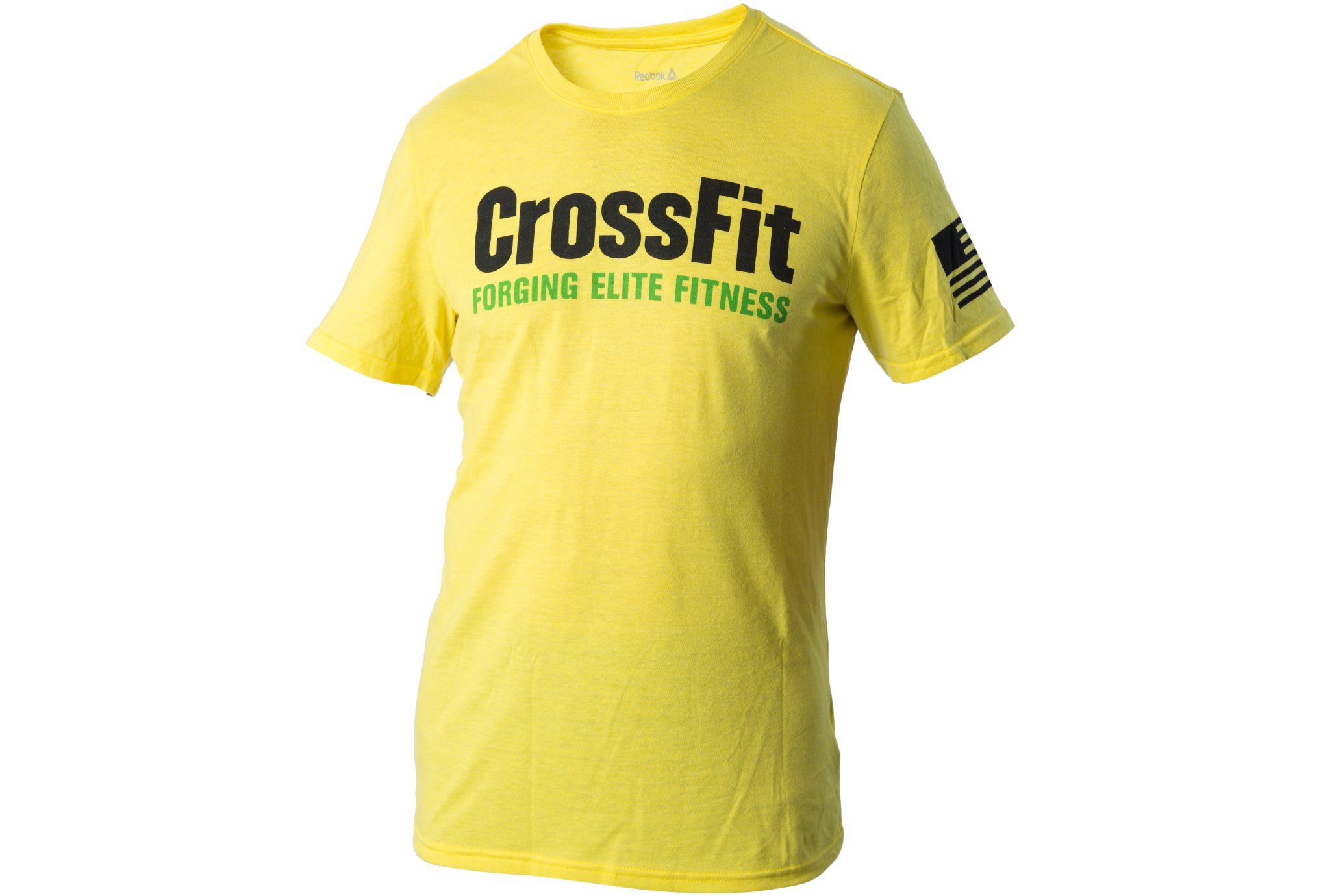 Camisetas reebok crossfit amarillo online