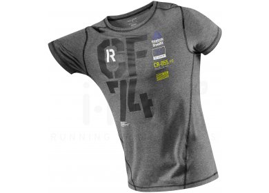 t shirt ufc reebok homme argent