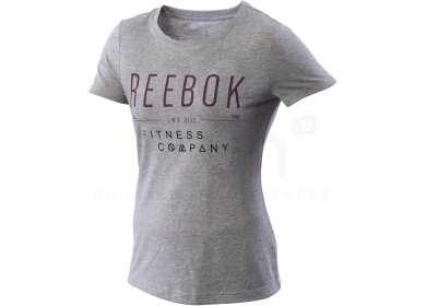 tee shirt reebok femme argent