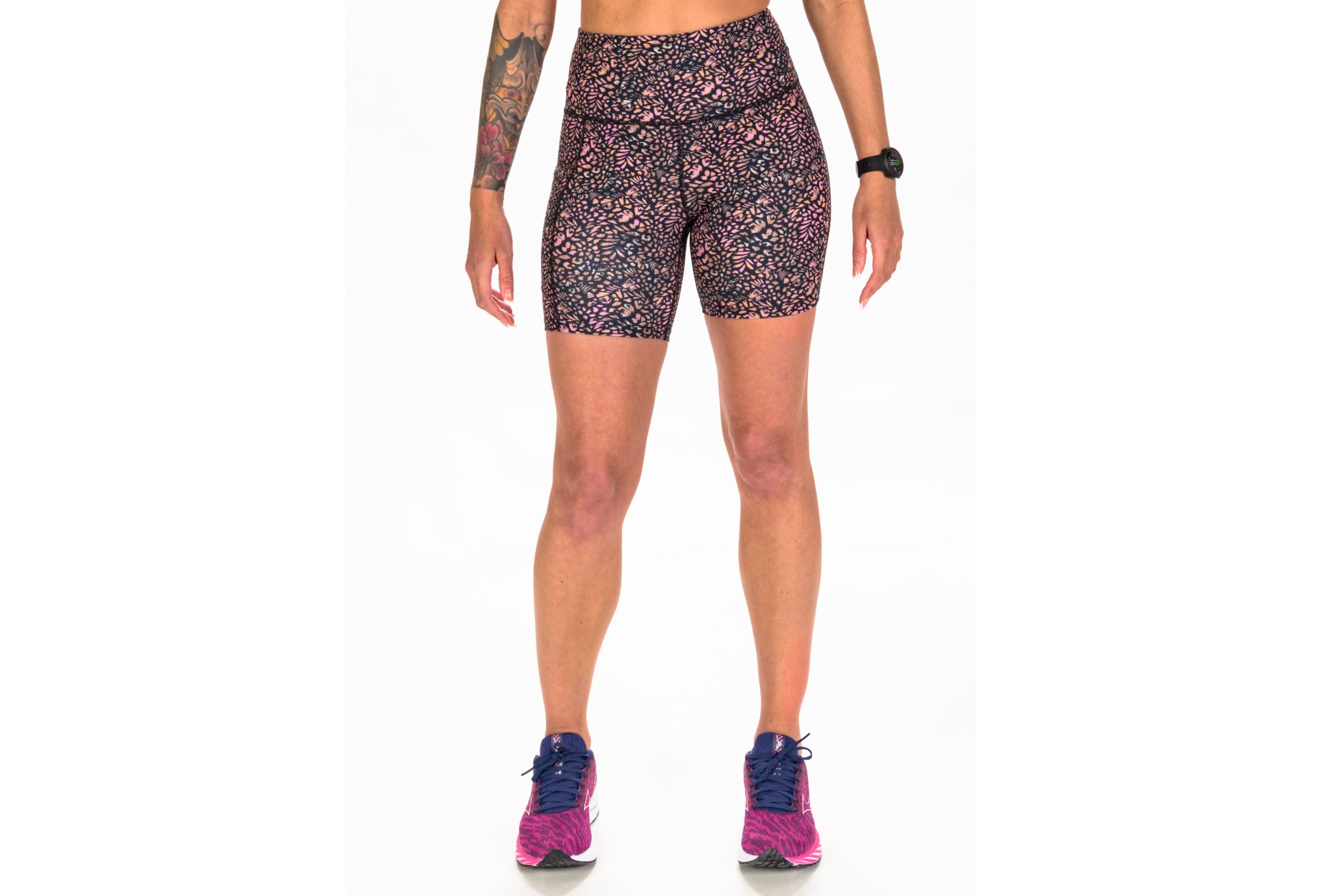 Roxy Heart Into It Biker Print Noir