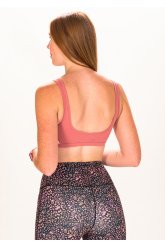 Roxy sujetador deportivo Heart Into It Colorblock