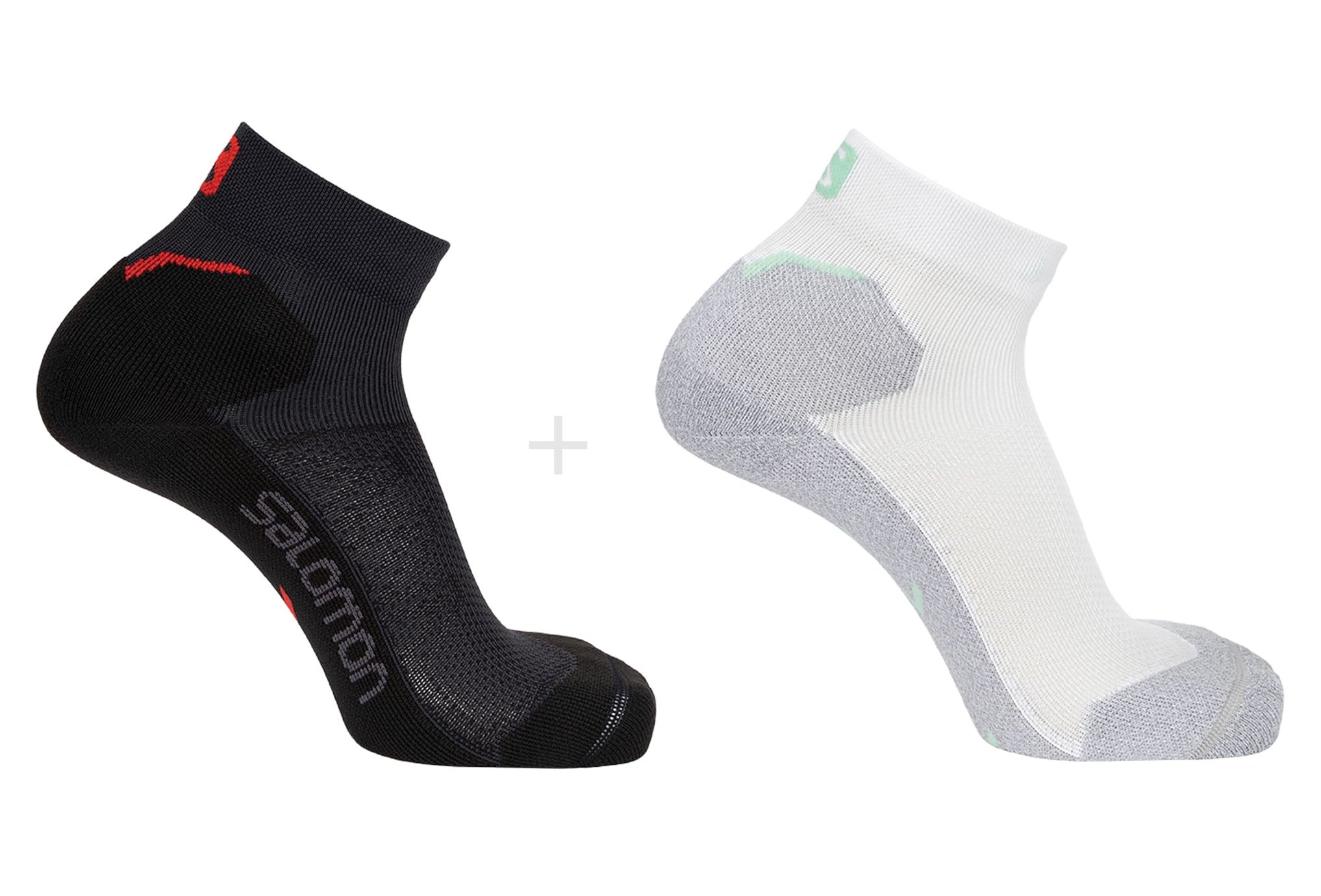 Salomon 2 paires Speedcross Ankle Chaussettes