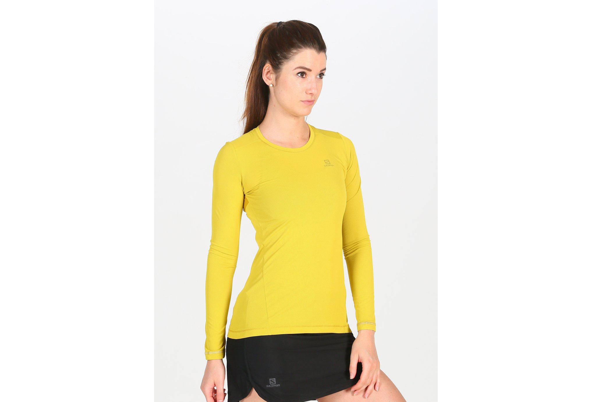 Salomon Agile LS Tee W vêtement running femme
