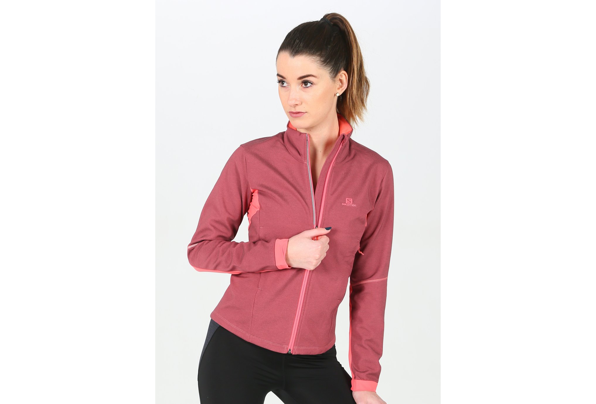 Salomon Agile Softshell W vêtement running femme