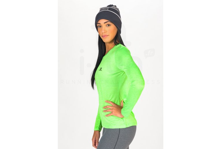 Salomon camiseta manga larga Agile