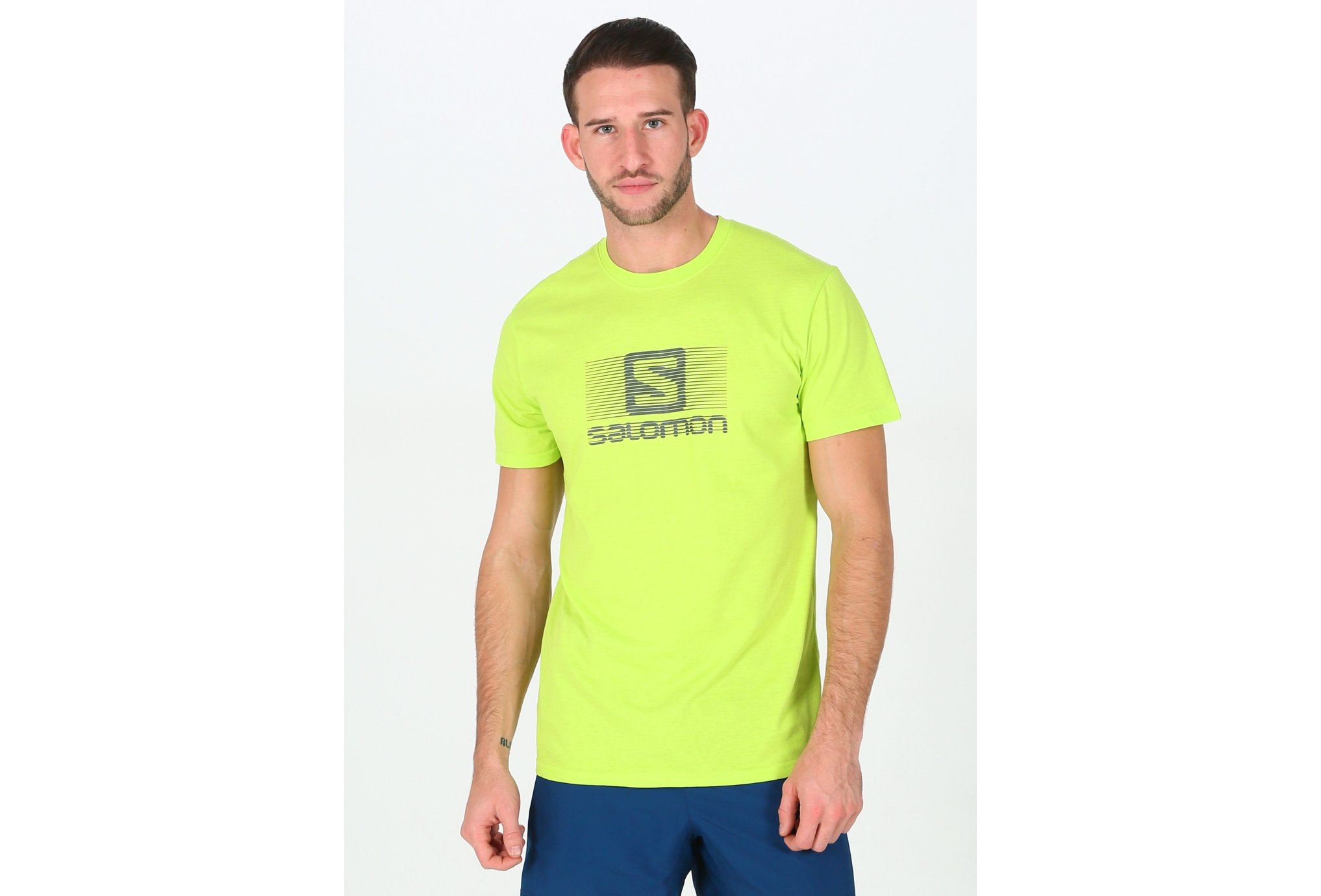 Salomon Blend Logo M vêtement running homme
