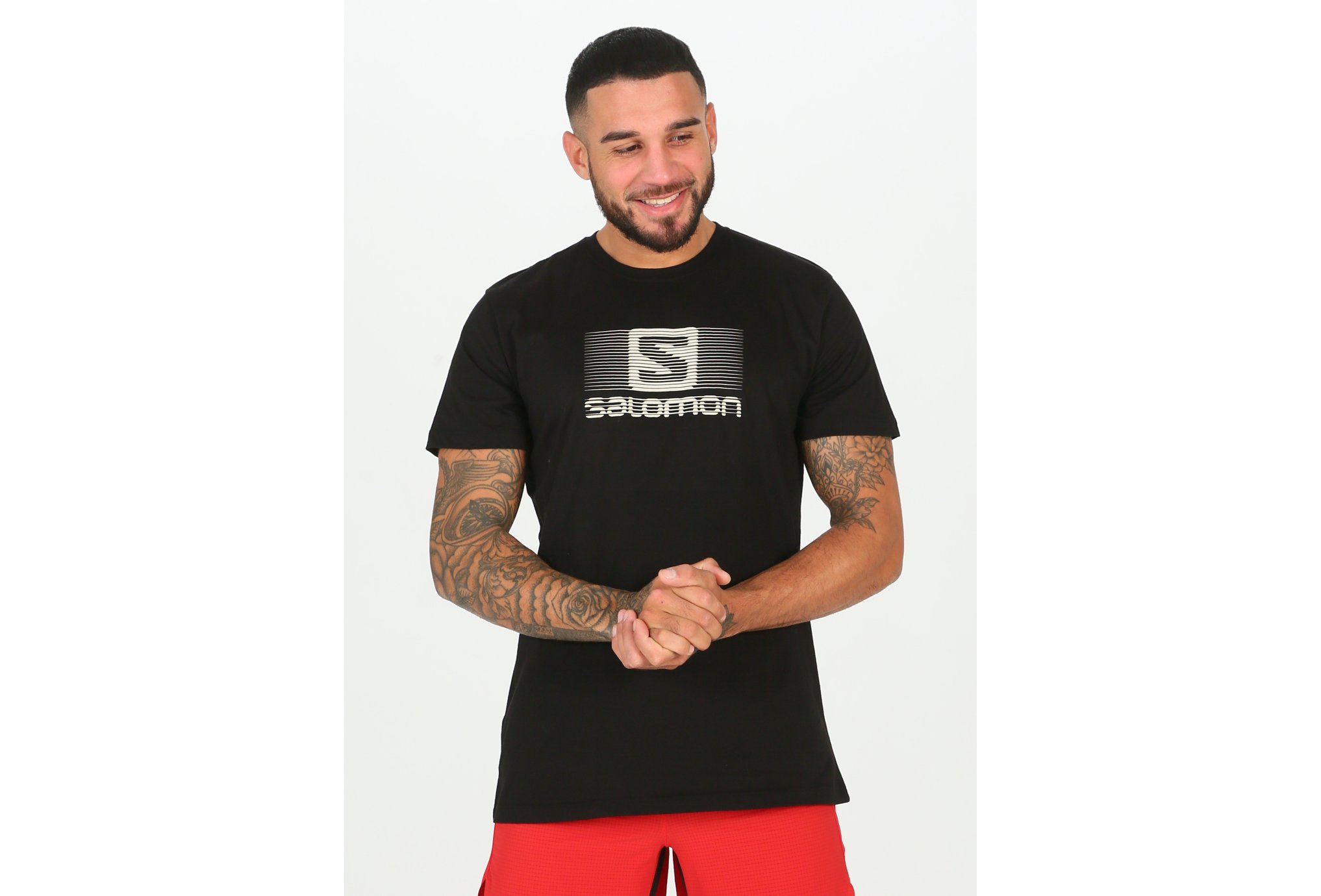 Salomon Blend Logo M vêtement running homme