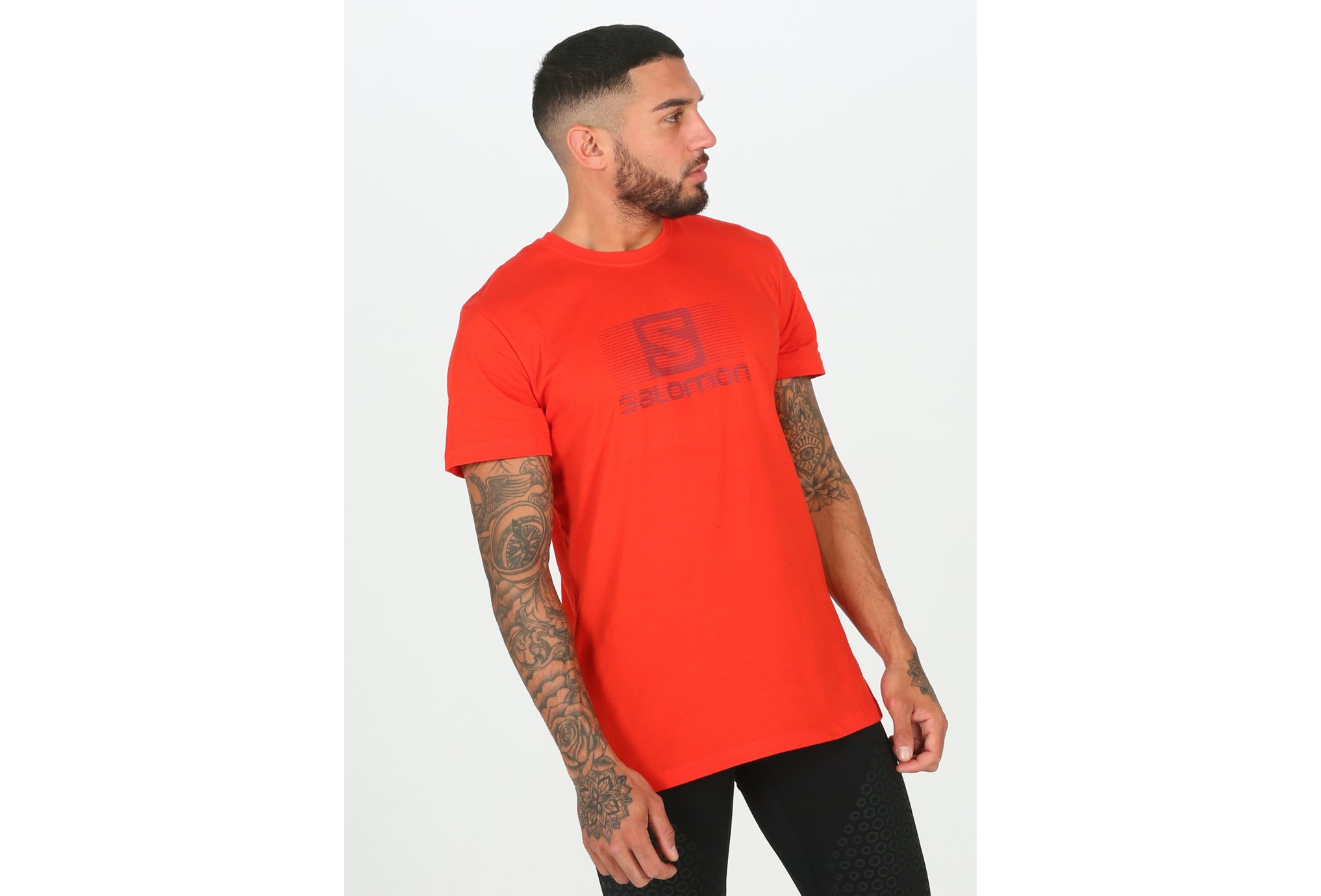 Salomon Blend Logo M vêtement running homme