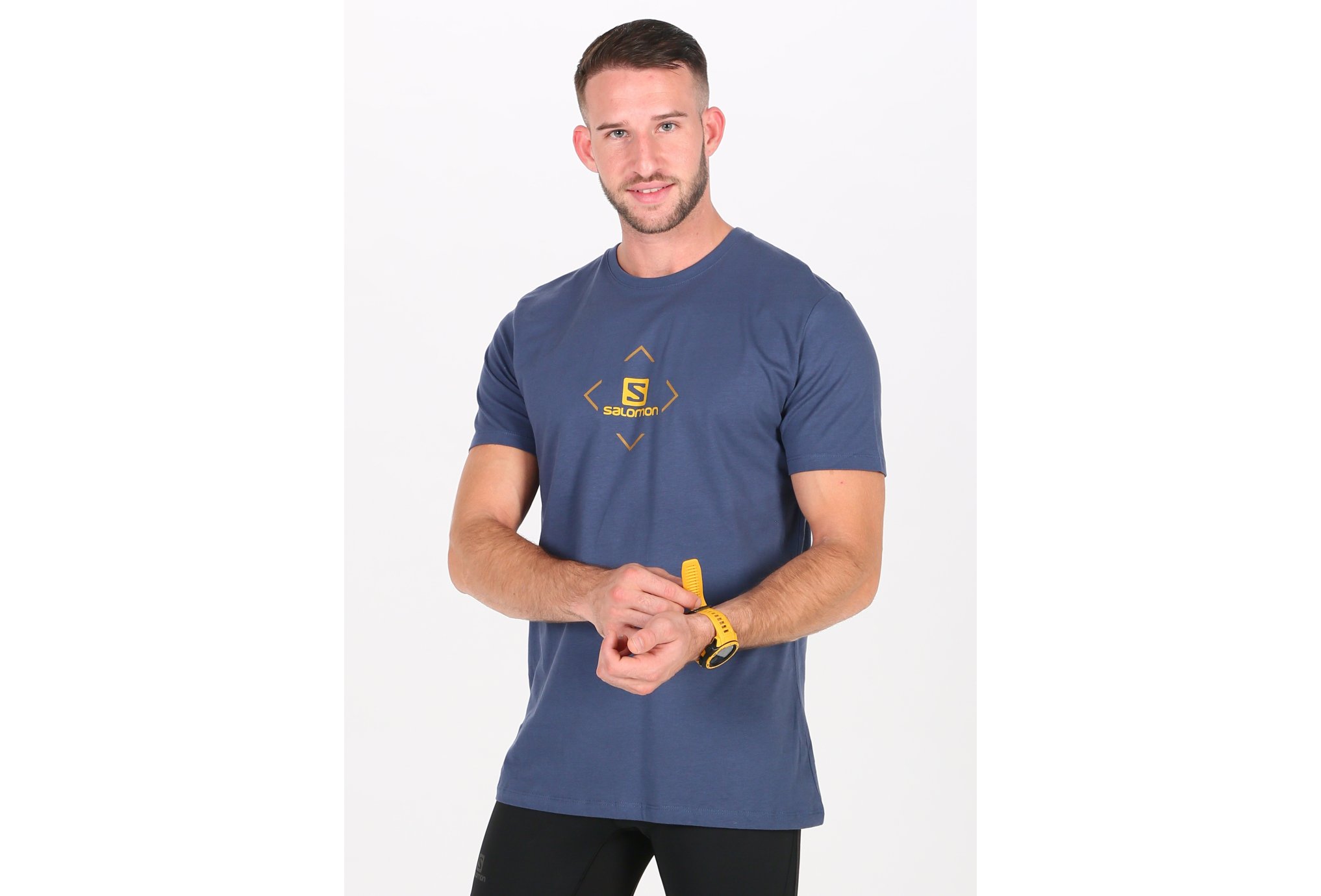 Salomon Coton Logo M vêtement running homme
