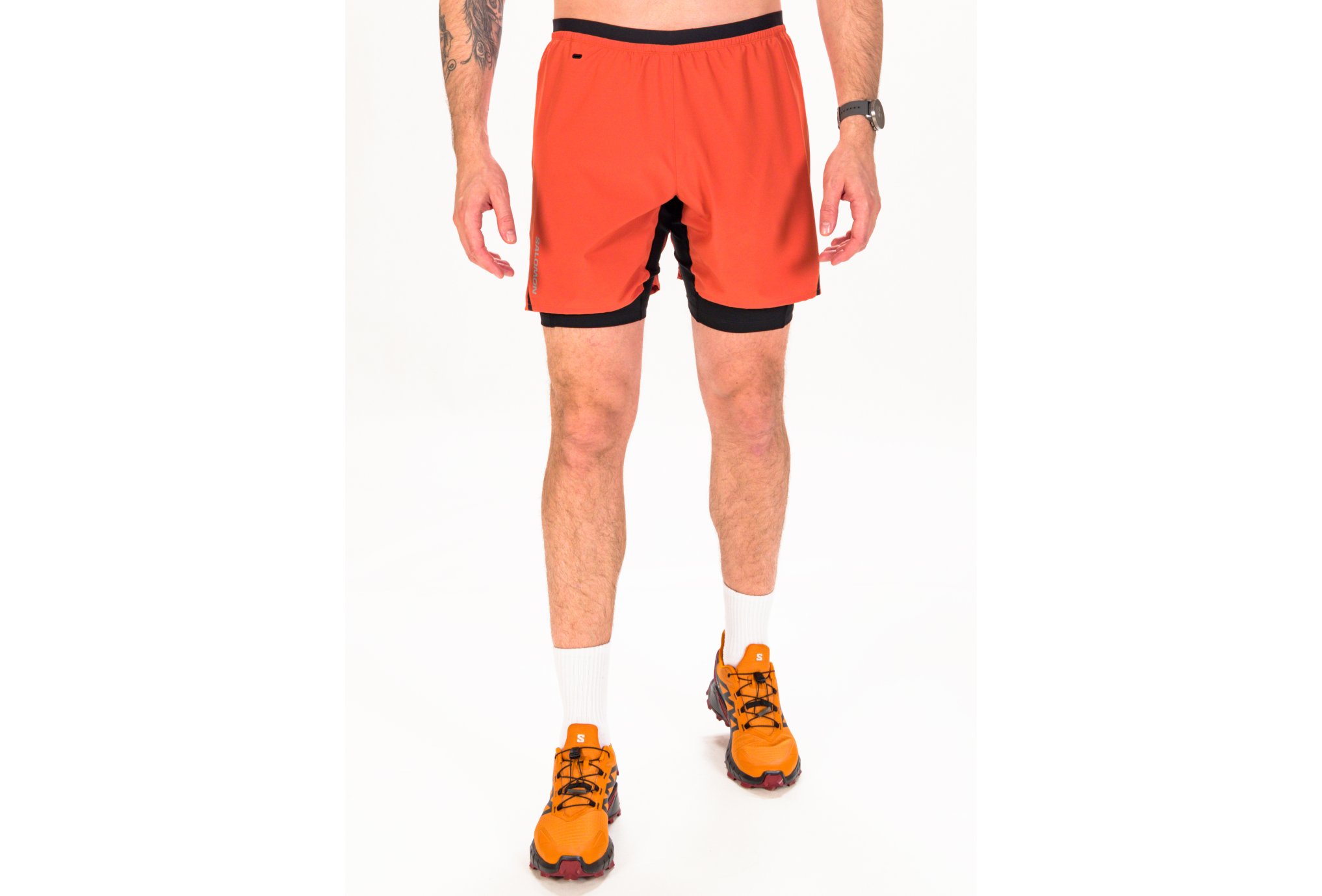 Salomon Cross Twinskin 2 en 1 Orange