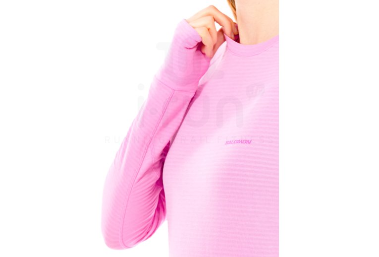 Salomon Essential Lightwarm Crew Neck Damen