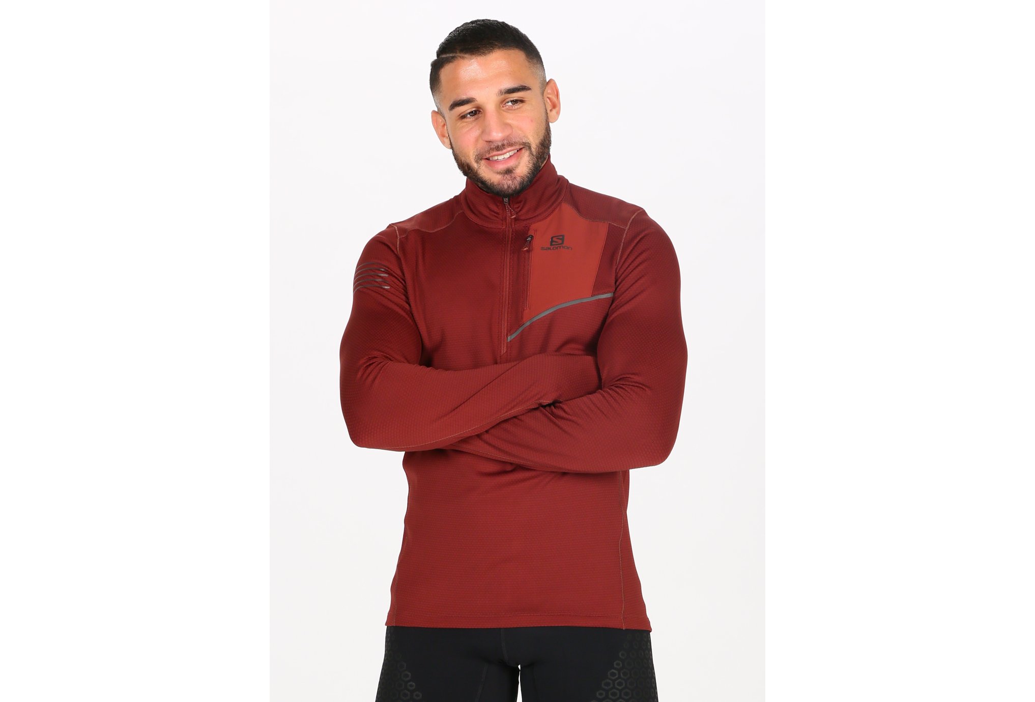 Salomon Fast Wing Mid M vêtement running homme