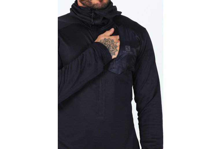Salomon Sudadera Grid HZ Mid Hoodie