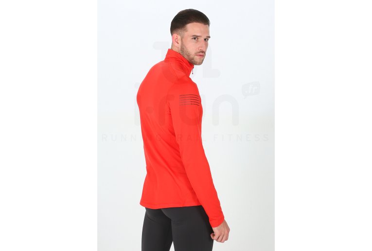 Salomon camiseta manga larga Grid HZ Mid