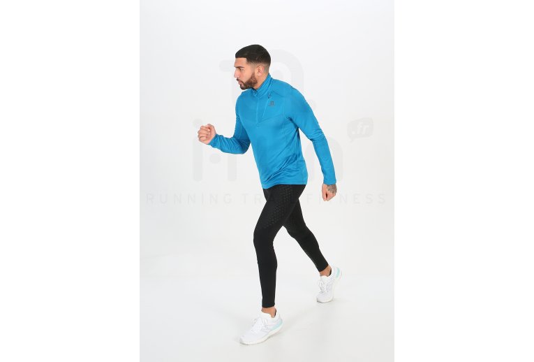 Salomon camiseta manga larga Grid HZ Mid