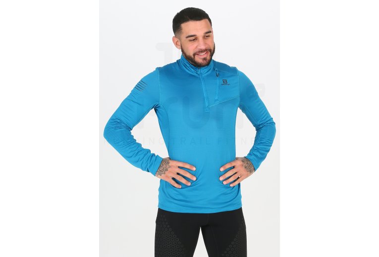 Salomon camiseta manga larga Grid HZ Mid