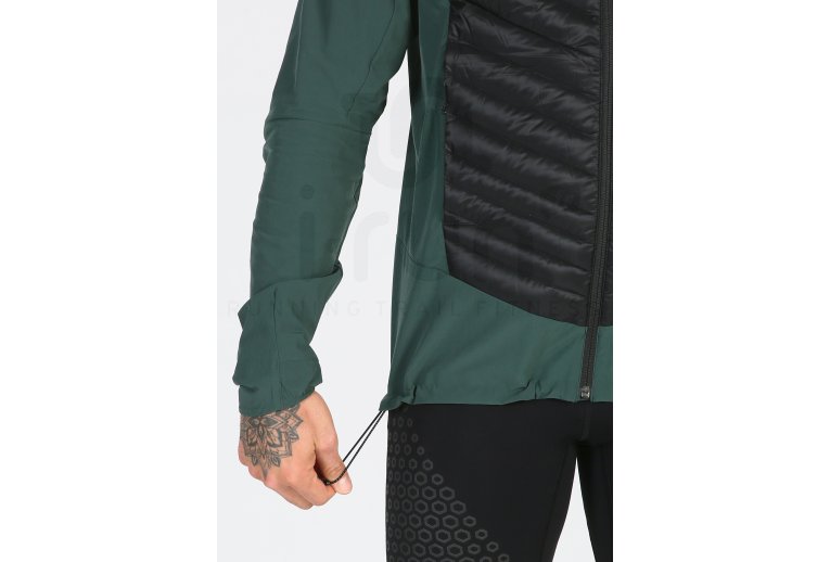 haloes down hybrid hoodie m