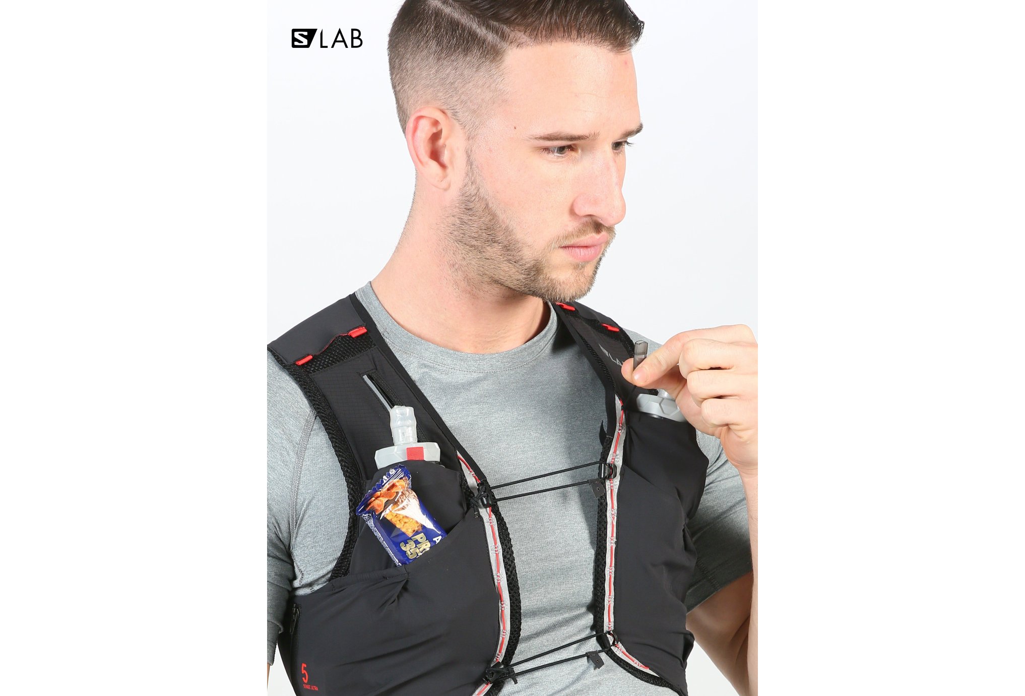 Salomon S-Lab Sense Ultra 5 SET Sac hydratation / Gourde