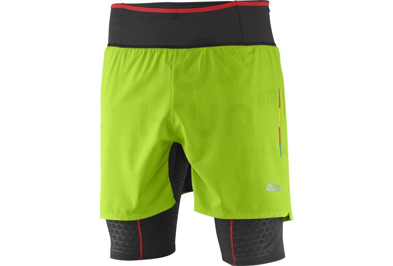 Salomon Pantal�n corto 2 en 1 Exo S-Lab Twinskin