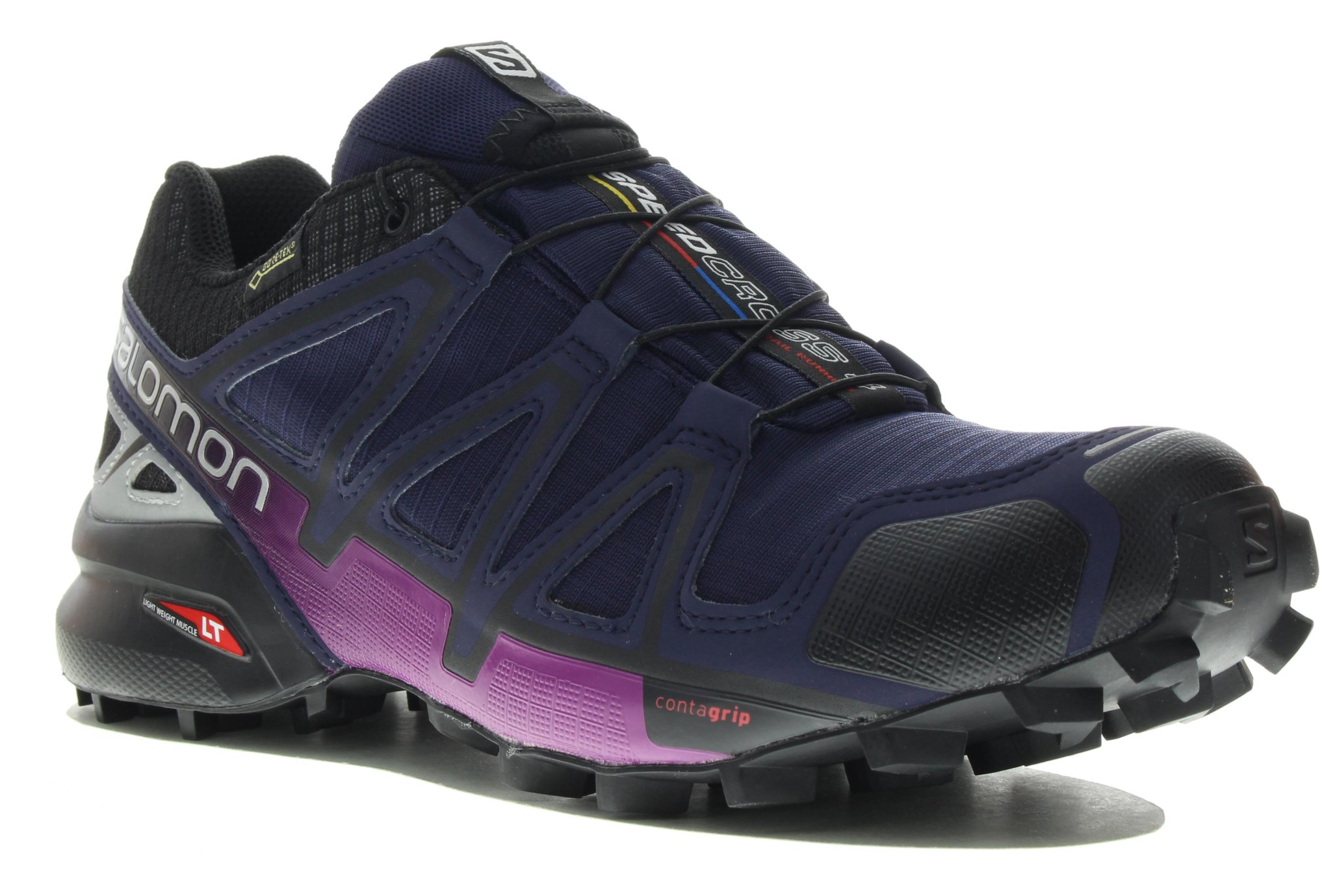 chaussure salomon rouge